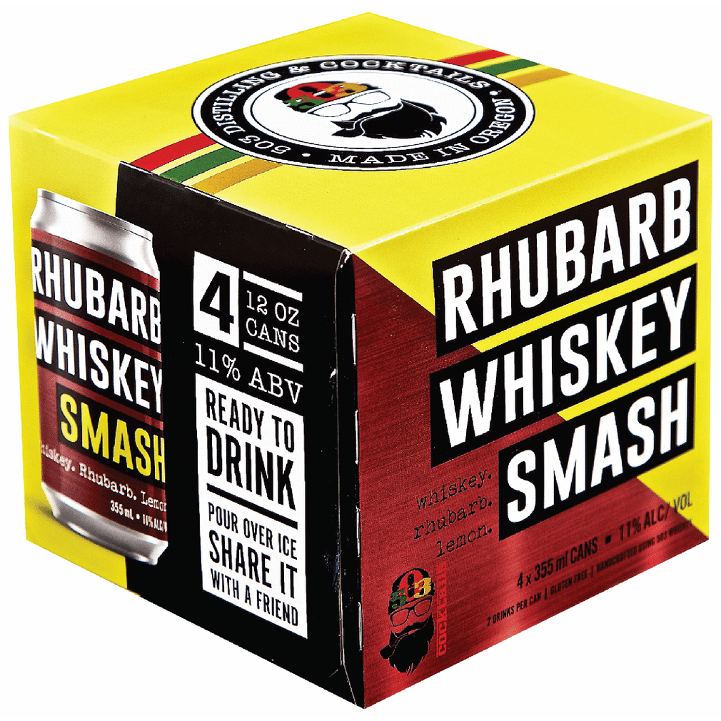 503 Rhubarb Whiskey Smash