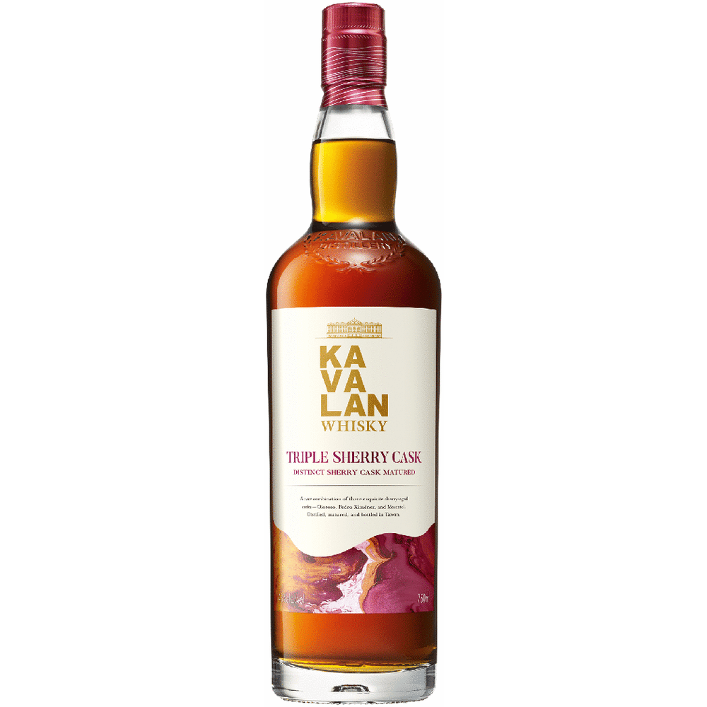ウイスキー KAVALAN TRIPLE SHERRY CASK 1000ml 40% Kavalan Triple Sherry Cask Whisky | Total Wine & More