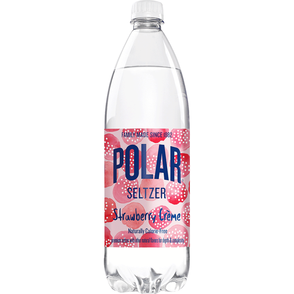 Polar Strawberry Creme Seltzer
