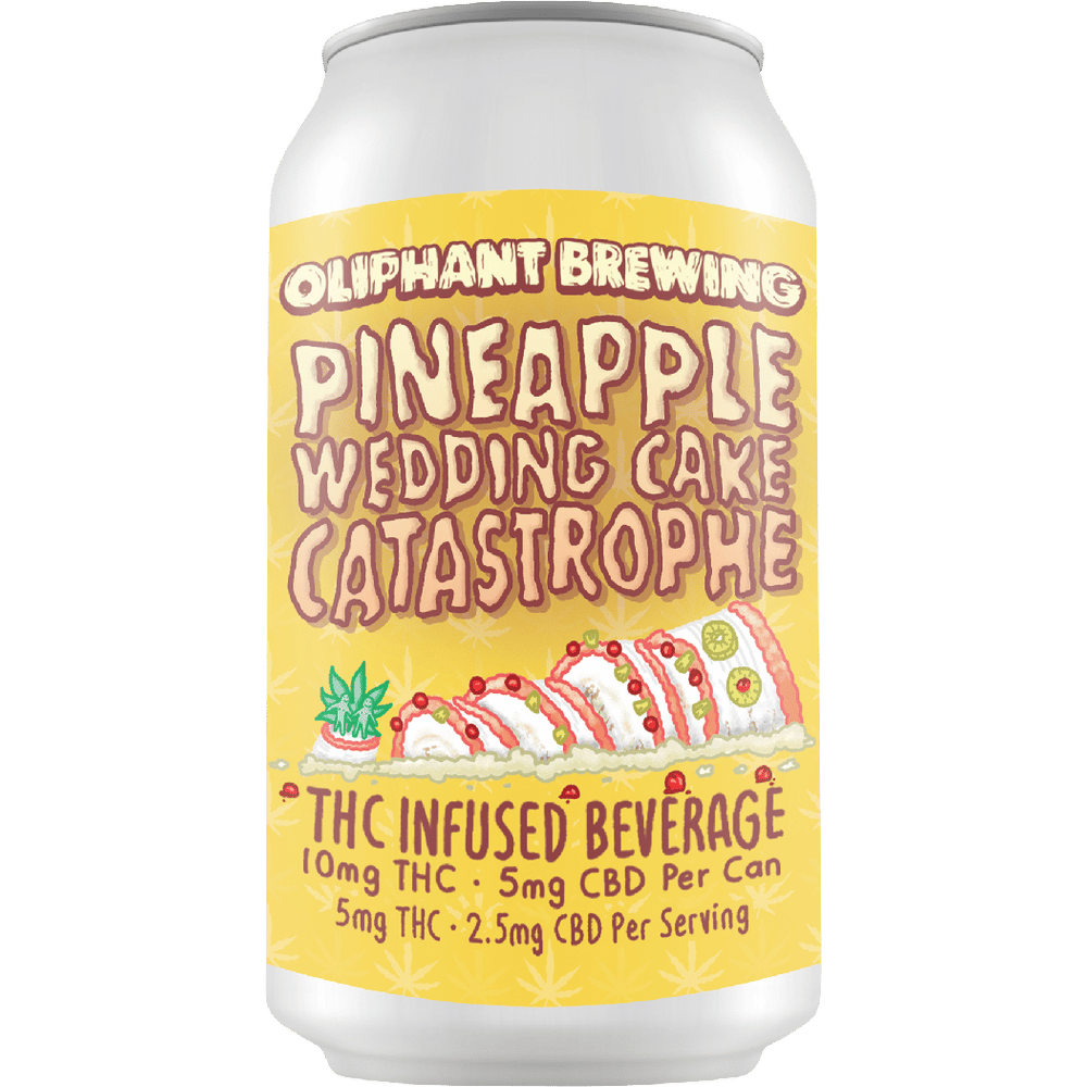 Oliphant THC 10mg Pineapple Wedding Cake Catastrophe
