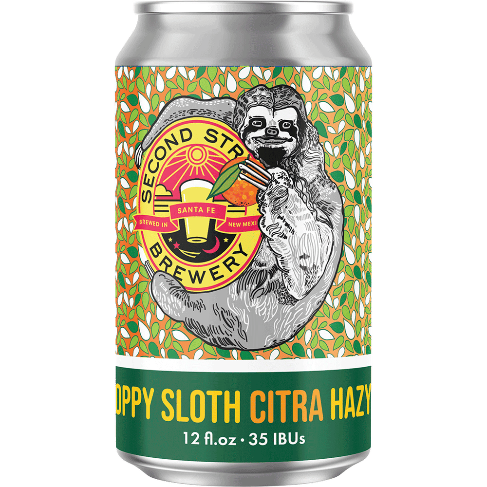 Second Street Sloppy Sloth Hazy IPA