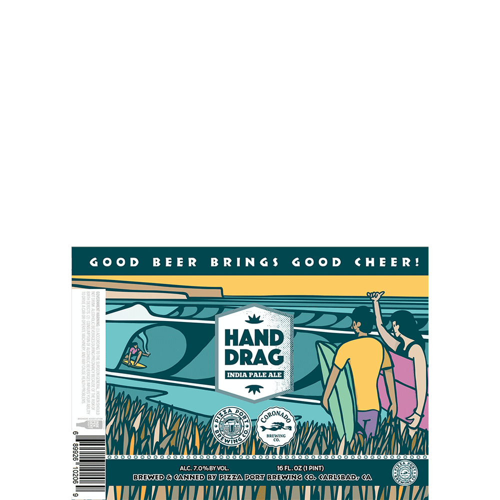 Pizza Port / Coronado Hand Drag IPA
