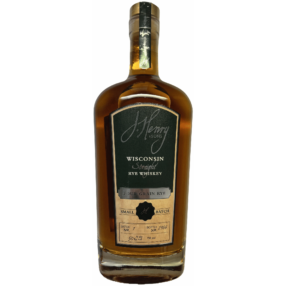 J. Henry Four Grain Straight Rye Whiskey
