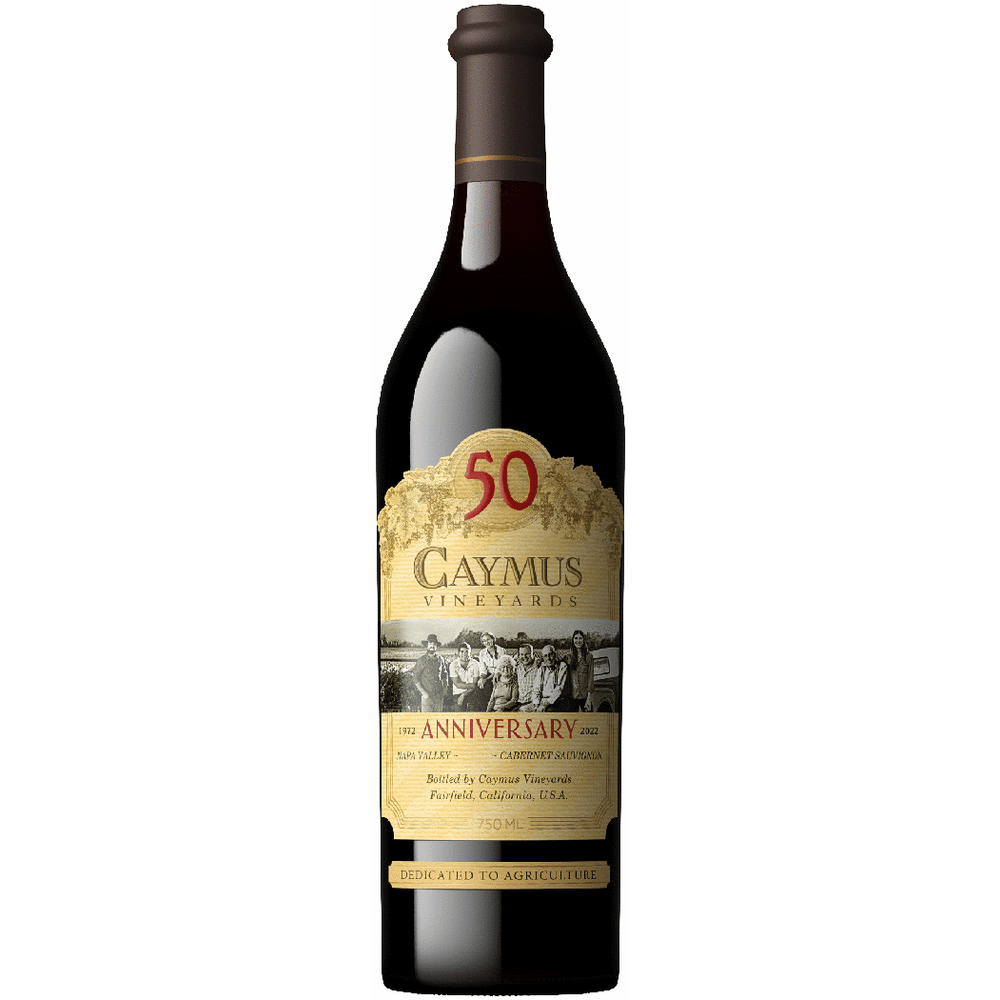2本セットケイマスヴィンヤーズ50周年記念 2022 750ml Caymus Cabernet Sauvignon Napa 50th Anniversary | Total Wine