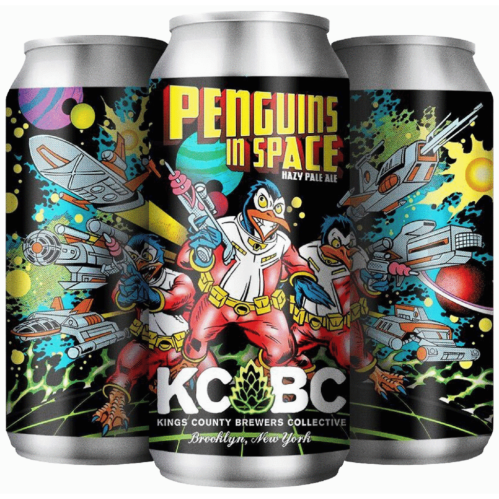 KCBC Penguins In Space