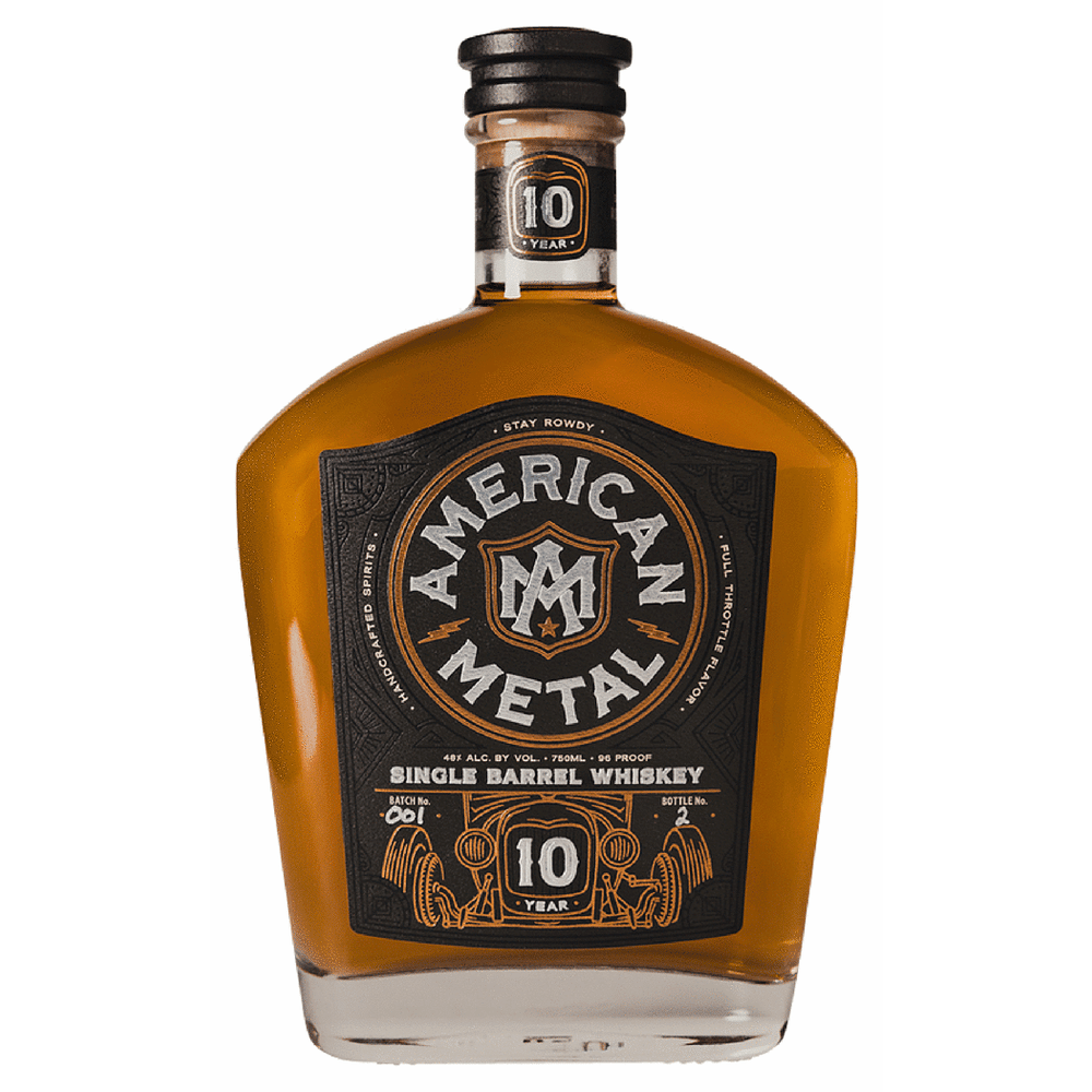 American Metal 10 Yr Single Barrel Whiskey