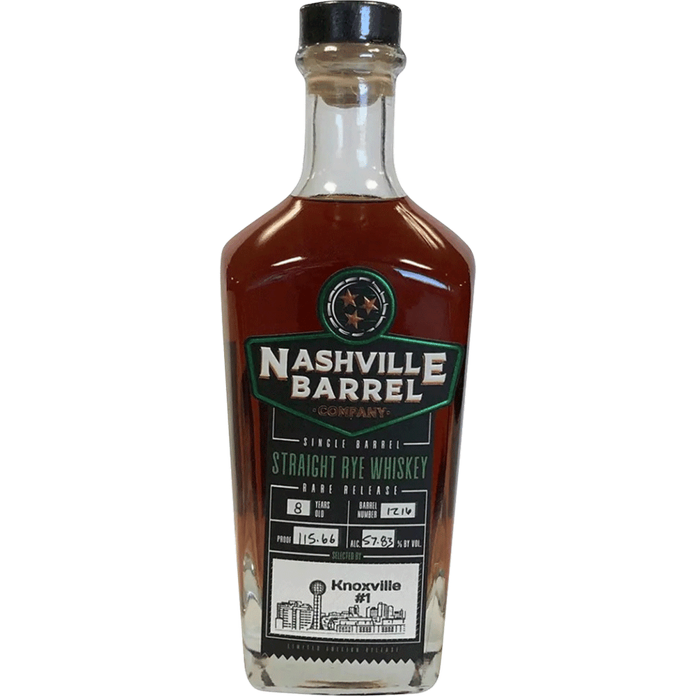 Nashville Barrel Co. Single Barrel Rye