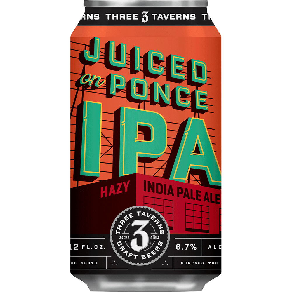 Three Taverns Juiced On Ponce IPA