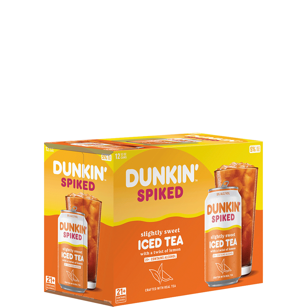 Dunkin Spiked Slightly Sweet Iced Tea