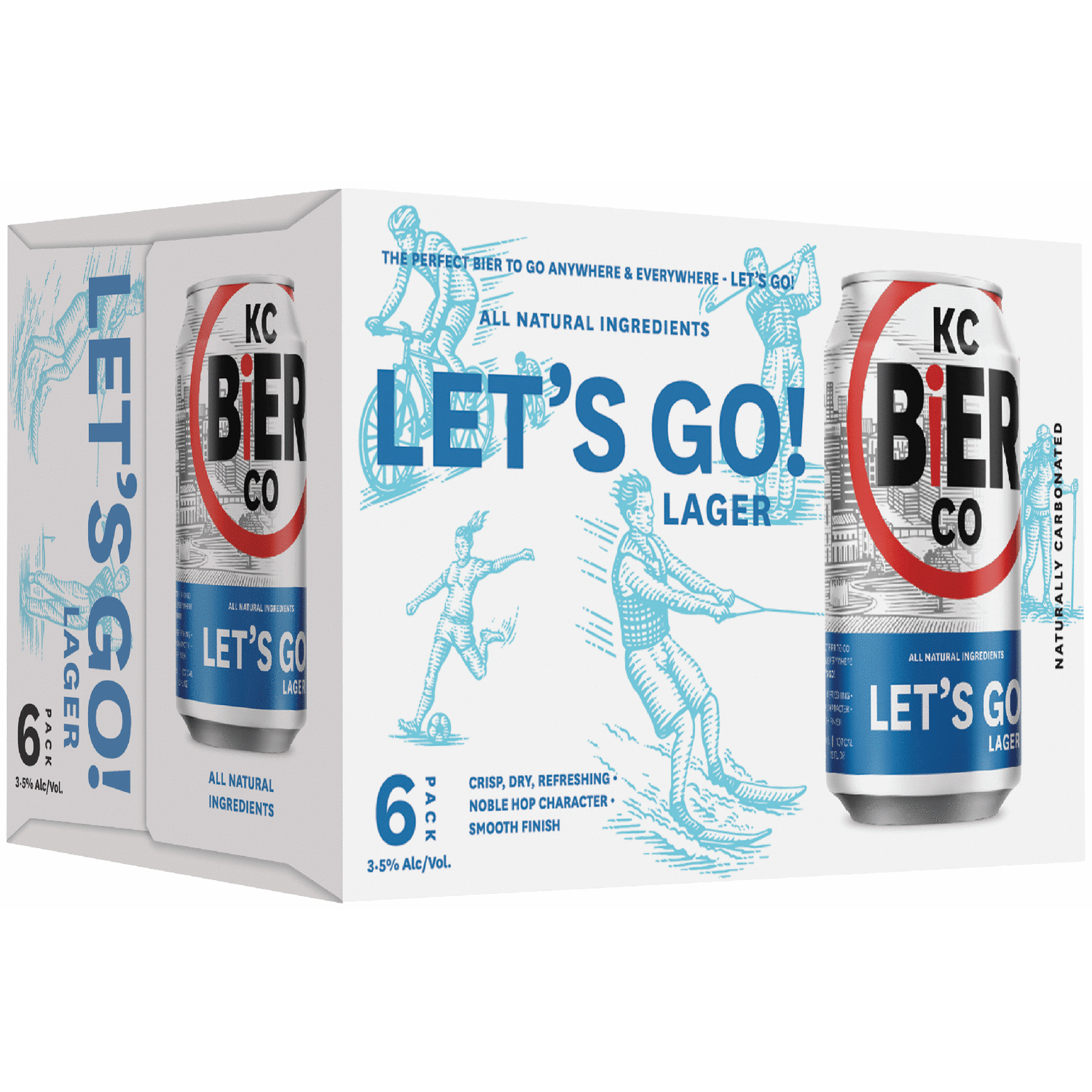 KC Bier Let's Go! Lager