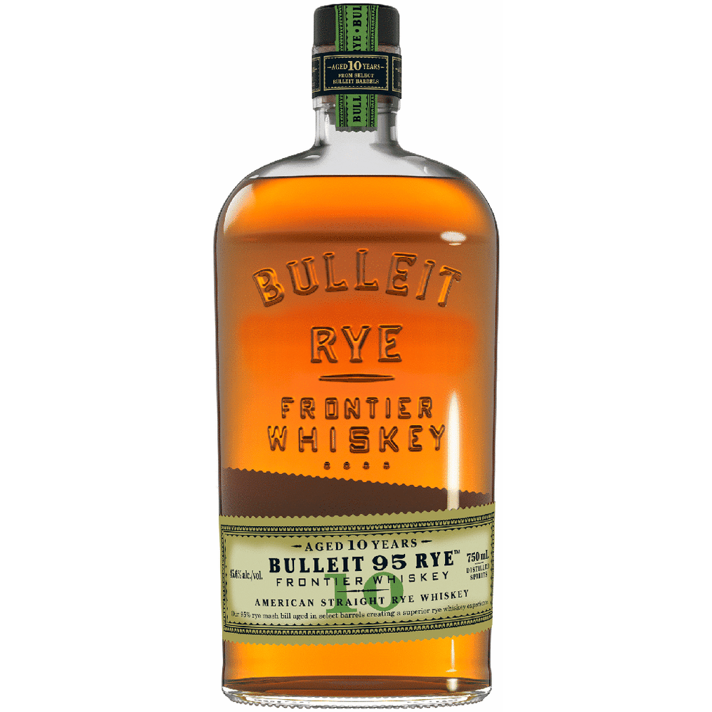 Bulleit Rye 10 Year Old Whiskey