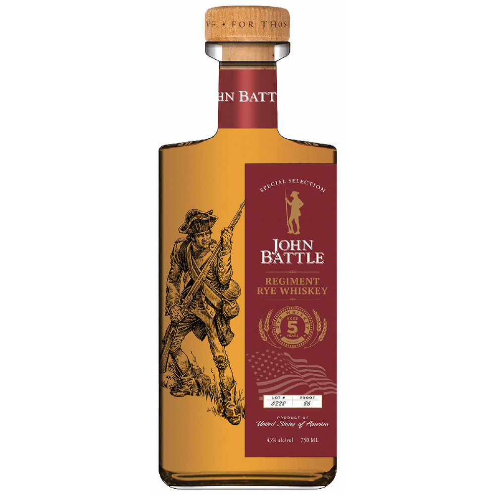 John Battle Regiment Rye Whiskey