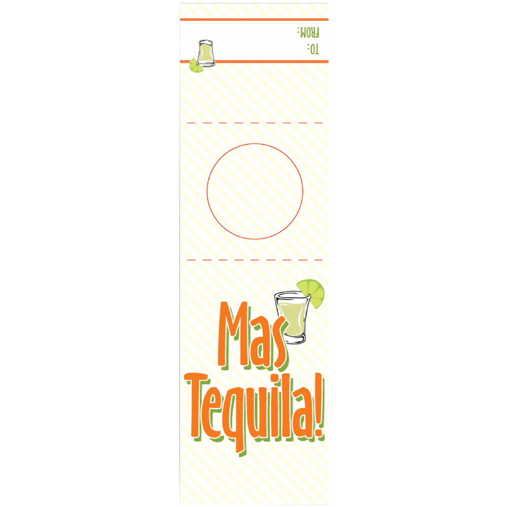 Shade Tree Bottleneck Gift Tag - Mas Tequila