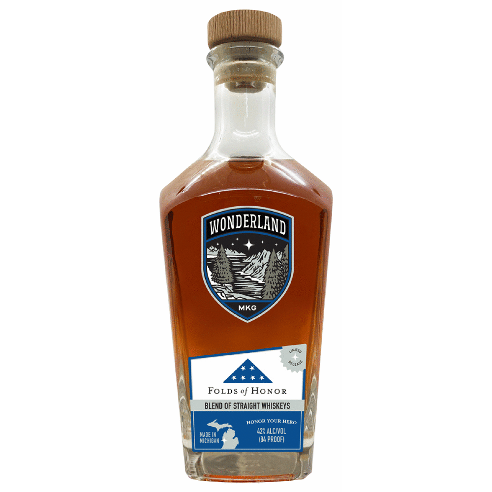 Wonderland Folds of Honor Blend of Straight Whiskey