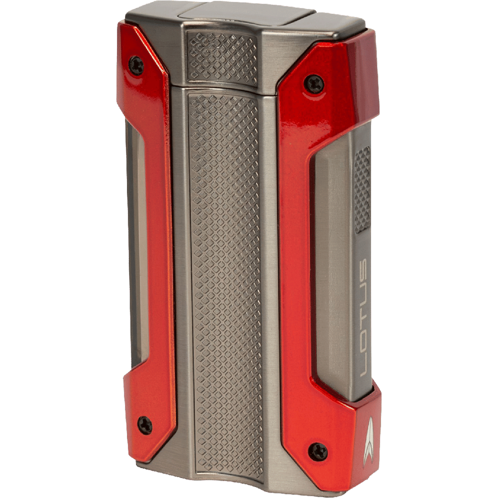 Lotus Orange Tank Lighter w Punch