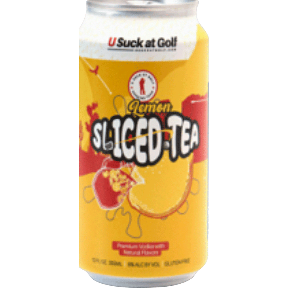 U Suck at Golf Lemon Sliced Tea