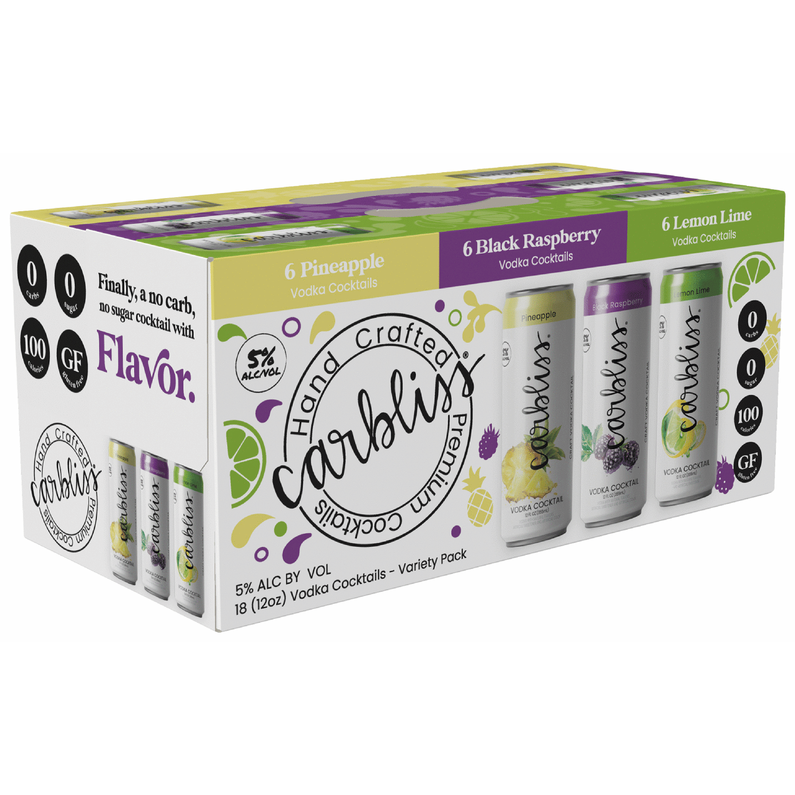 Carbliss Cocktails Variety