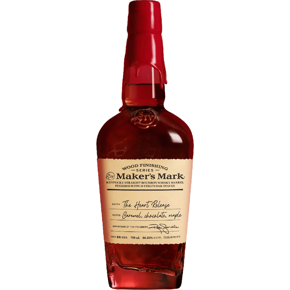 Maker's Mark Wood Finish The Heart Release Bourbon