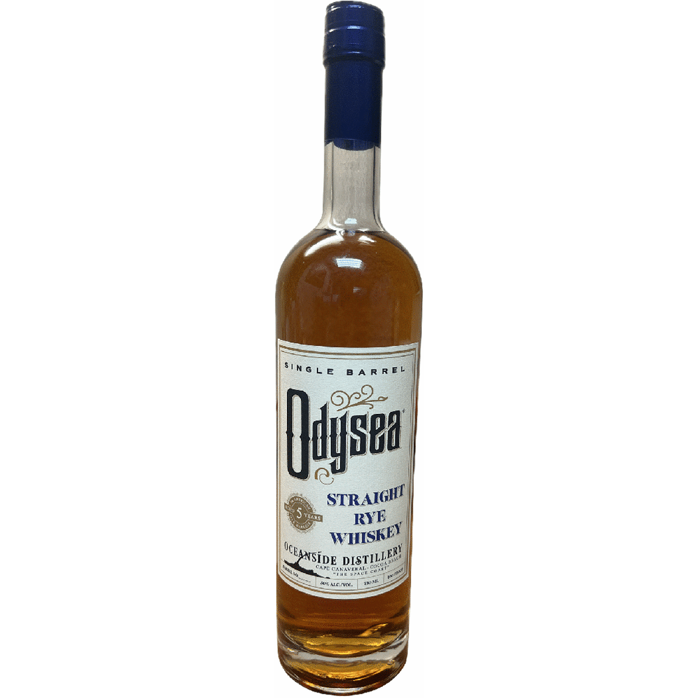 Oceanside Distillery Odysea Single Barrel Rye Whiskey