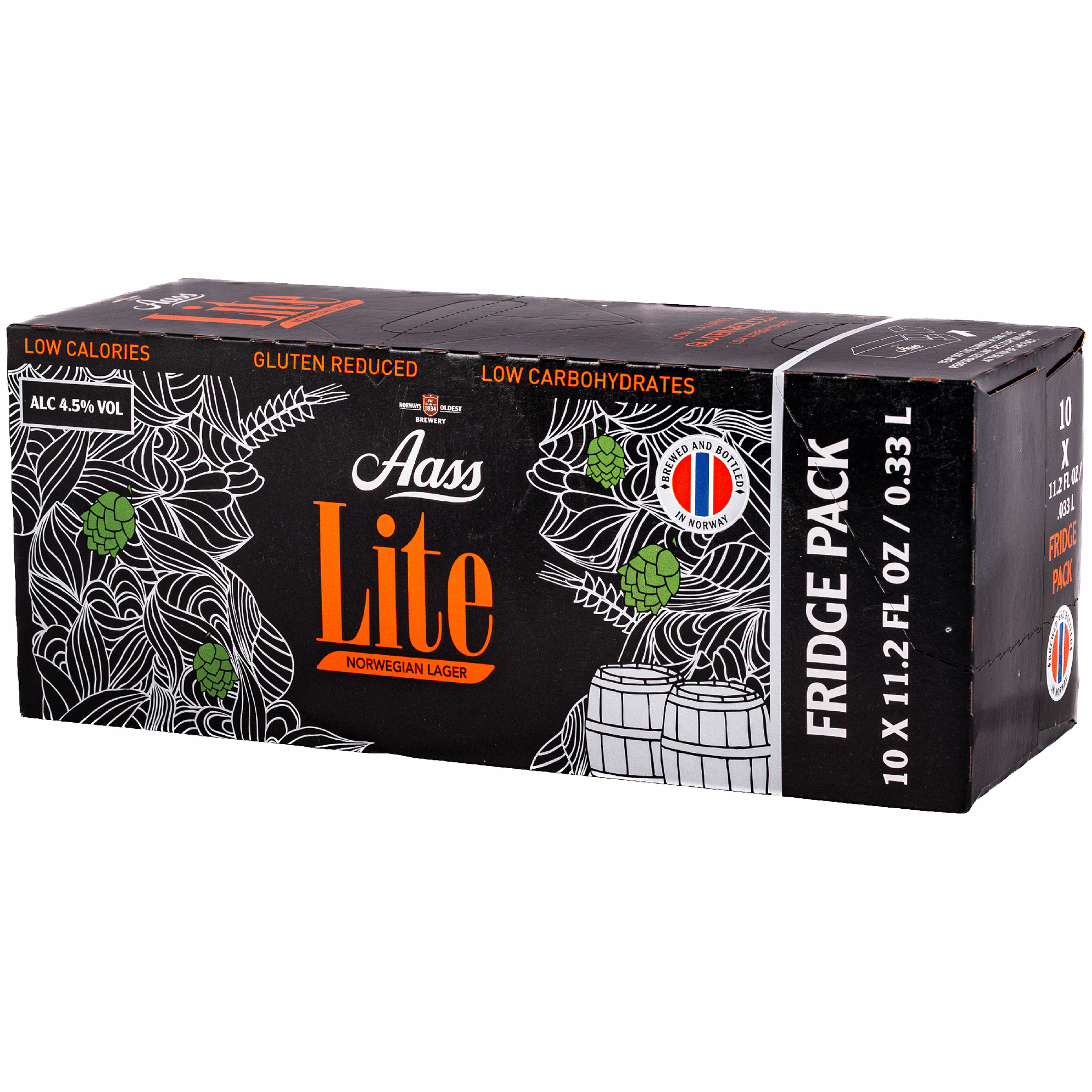 Aass Lite Norwegian Lager