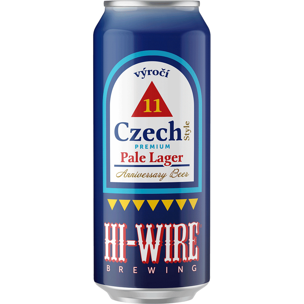 Hi Wire Czech Pale Lager Anniversary Beer