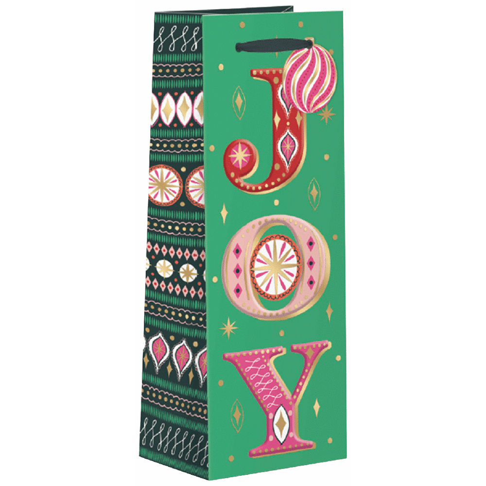Gift Bag Joy with Ornaments