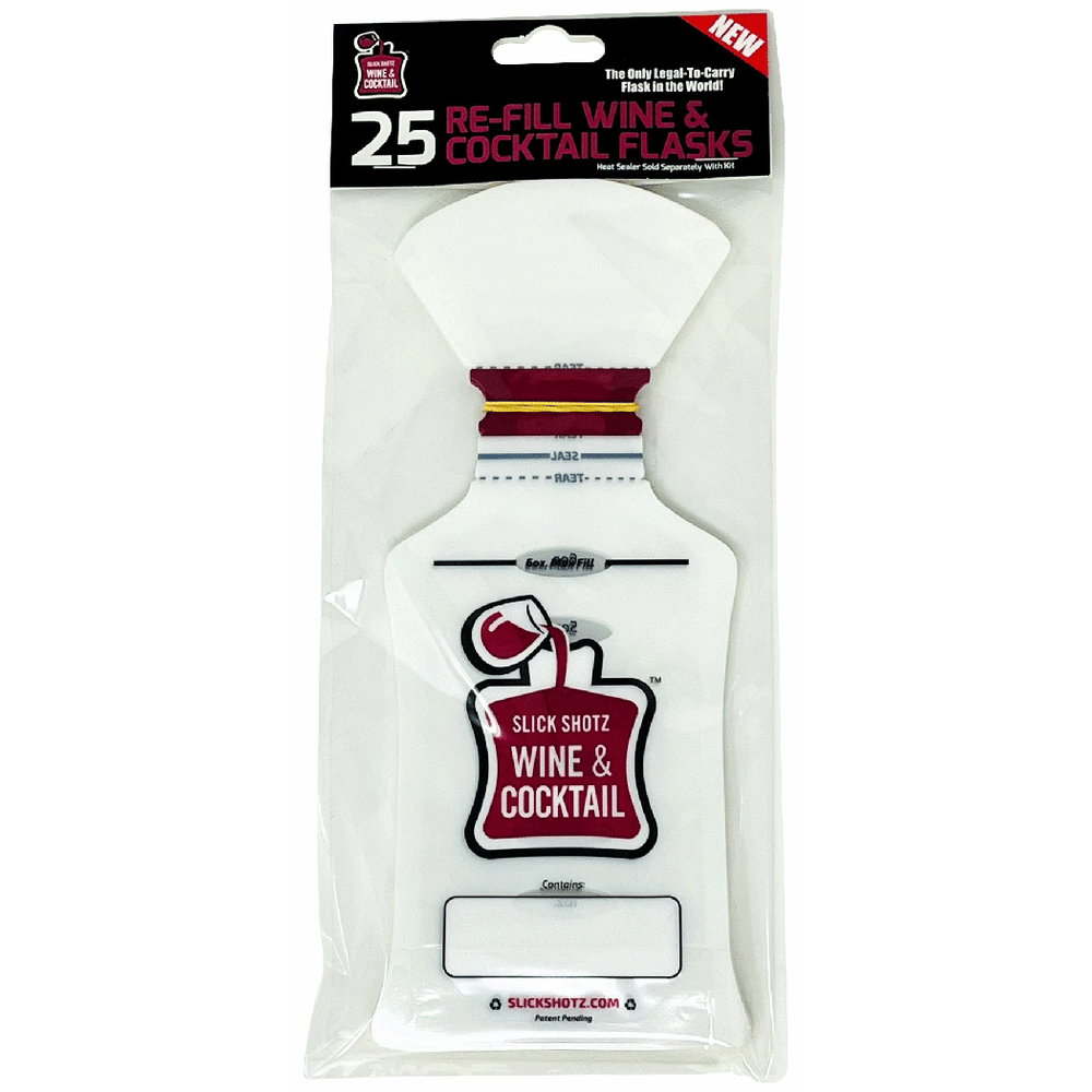 Slick Shotz - Wine Flask Pack