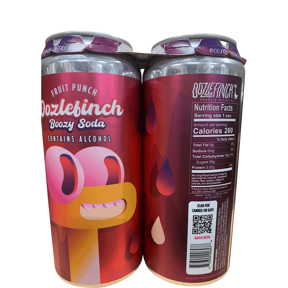 Oozlefinch Boozy Soda Fruit Punch | Total Wine & More
