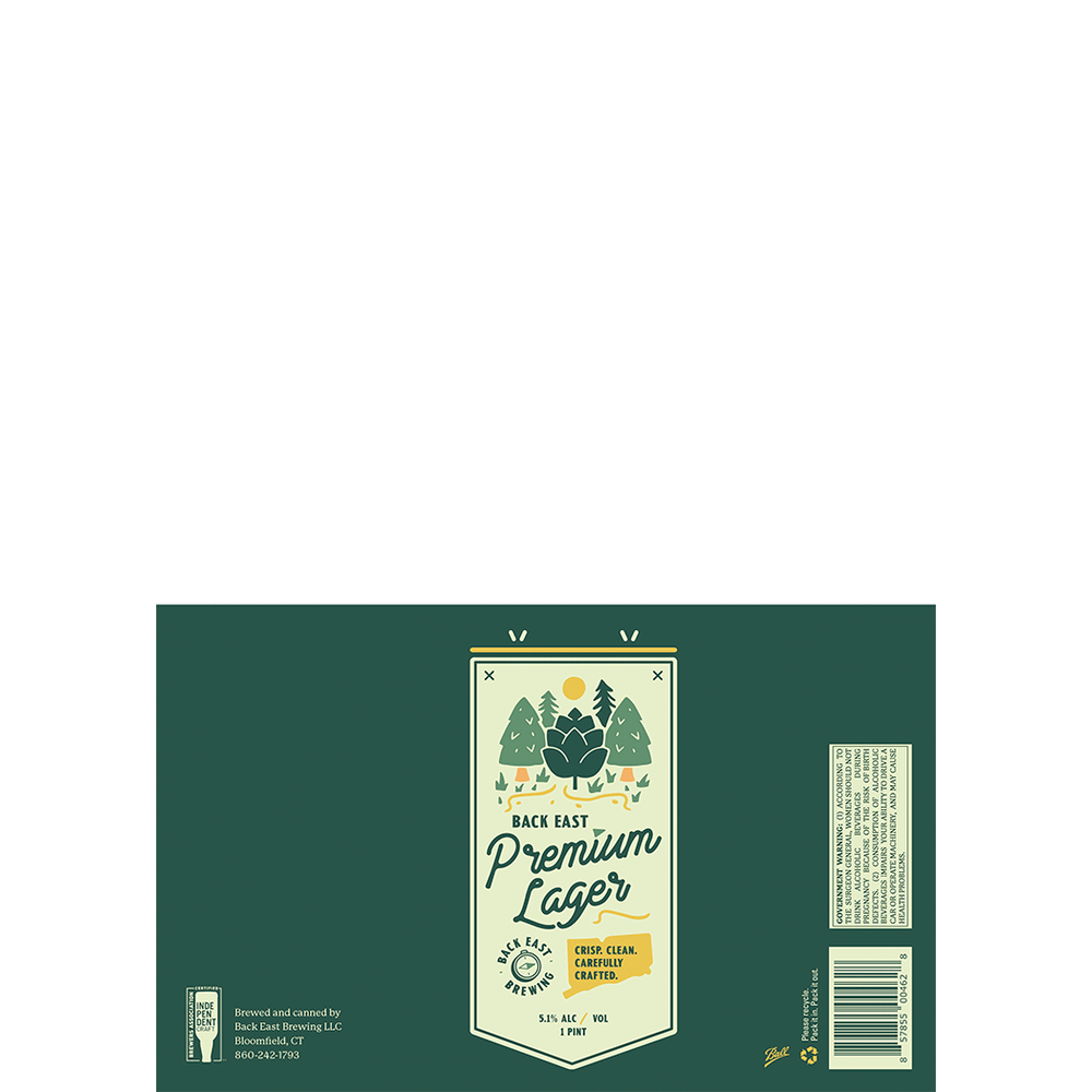 Back East Premium Lager
