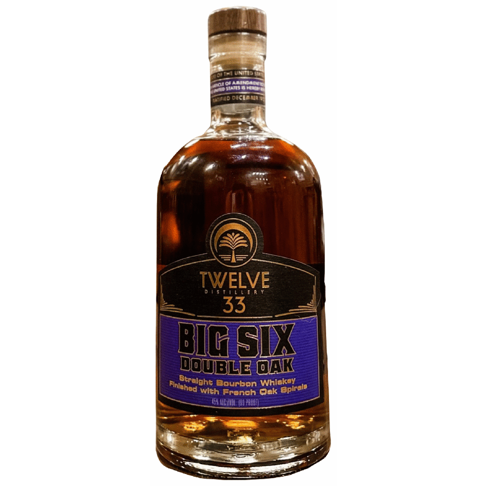 Twelve 33 Big Six Double Oak Straight Bourbon Whisky