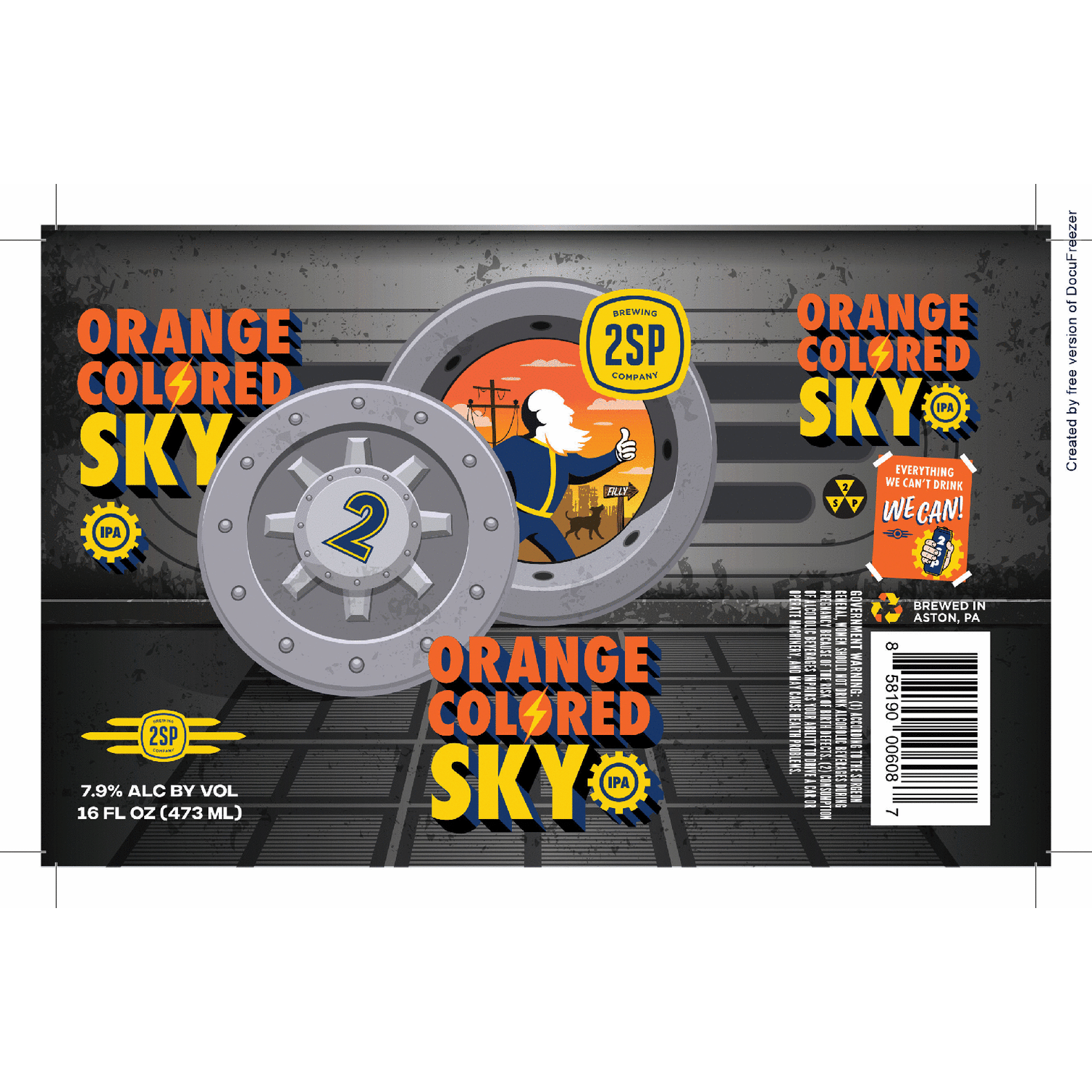 2SP Orange Colored Sky