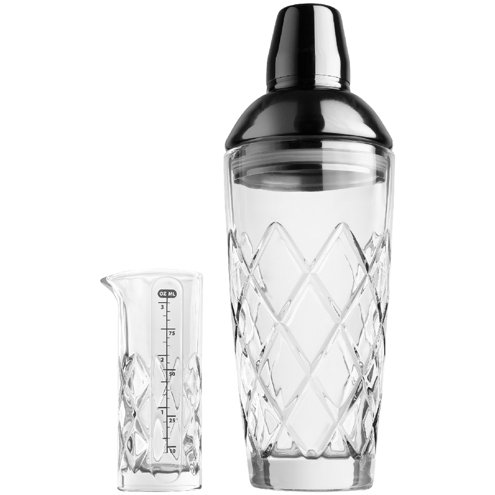 Final Touch Yarai Shaker andJigger Set