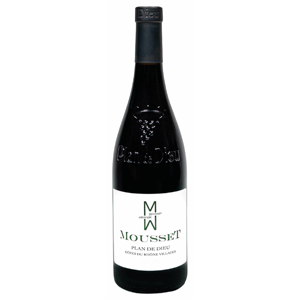Mousset MM Plan de Dieu Cotes du Rhone Villages GSM Blend