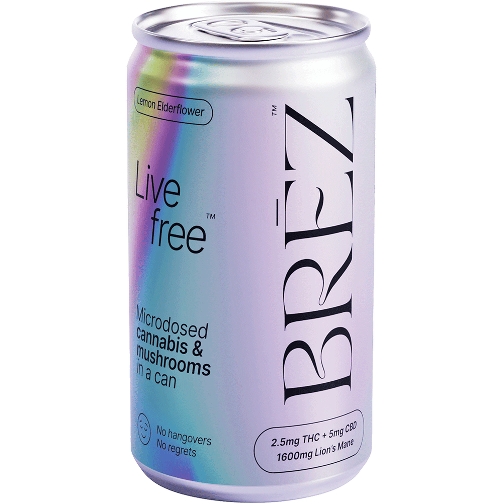 BREZ THC 2.5MG Lemon Elderflower