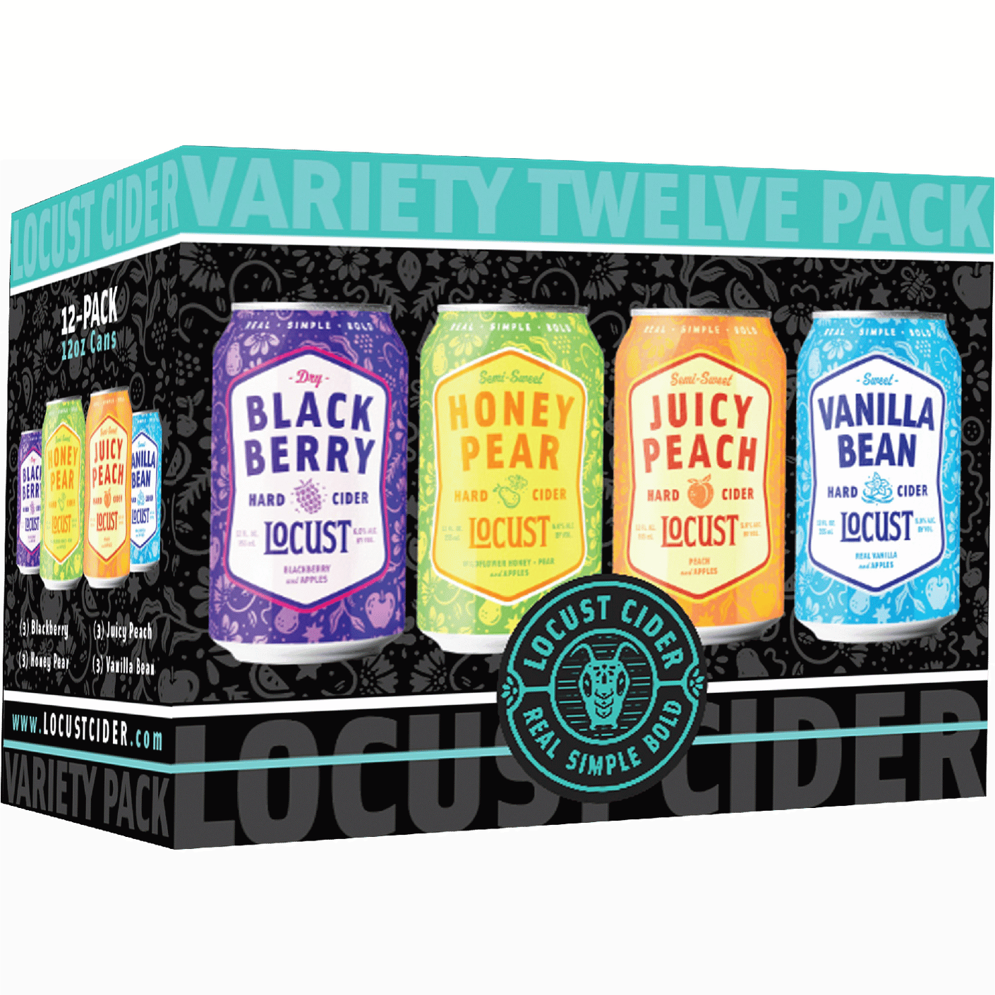 Locust Cider Core Variety Pack