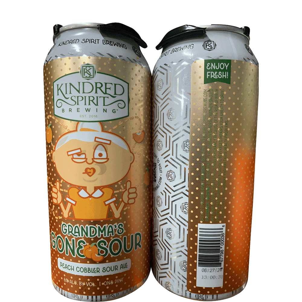 Kindred Spirit Grandma's Gone Sour Peach Cobbler