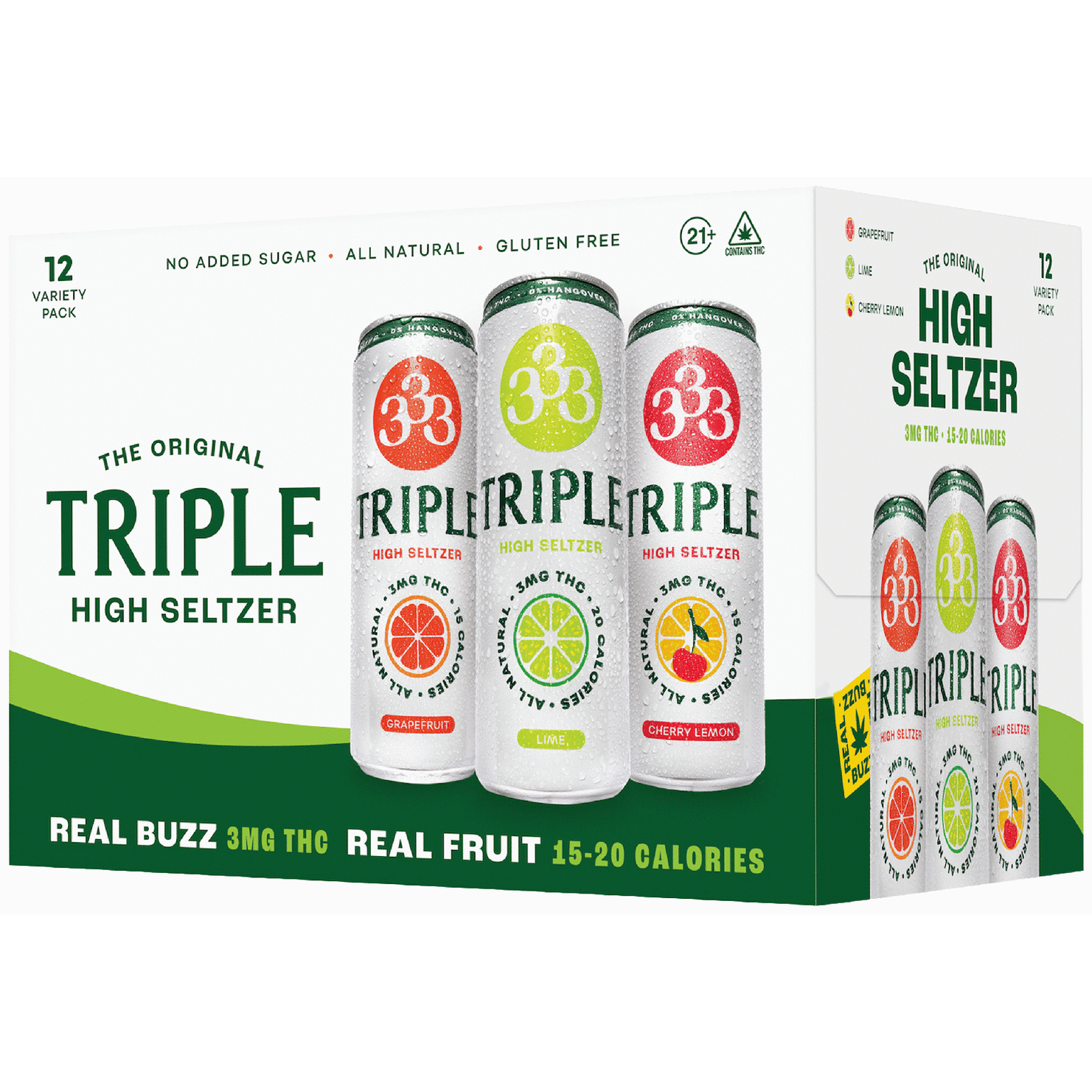 Triple THC 3mg Variety Pack