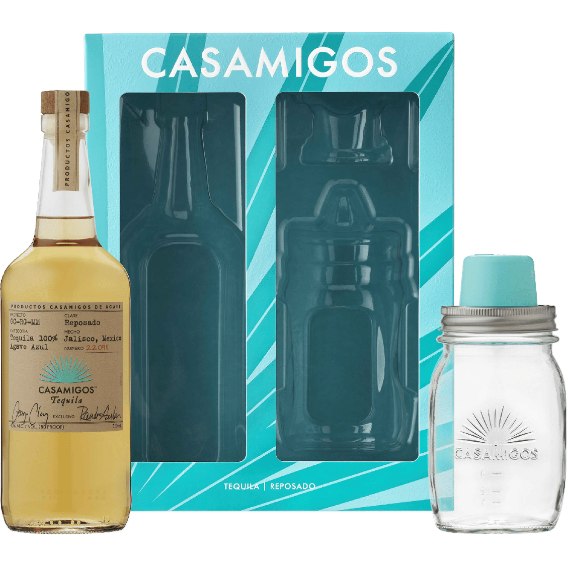 Casamigos Reposado with Mason Jar Juicer