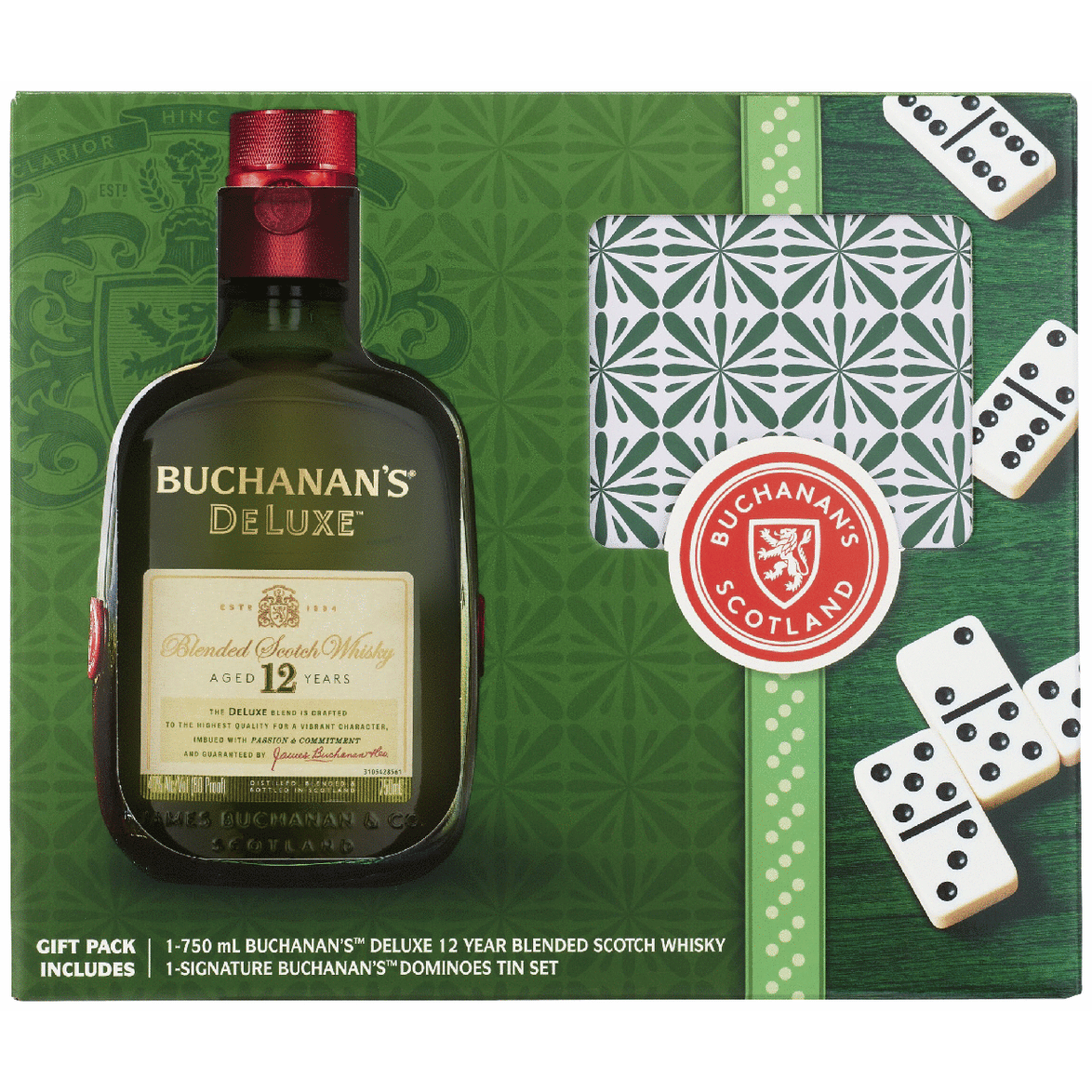 Buchanan's Black & Whiteとdeluxeの2本セット Buchanan's Black & Whiteとdeluxeの2本セット Buchanan's Black