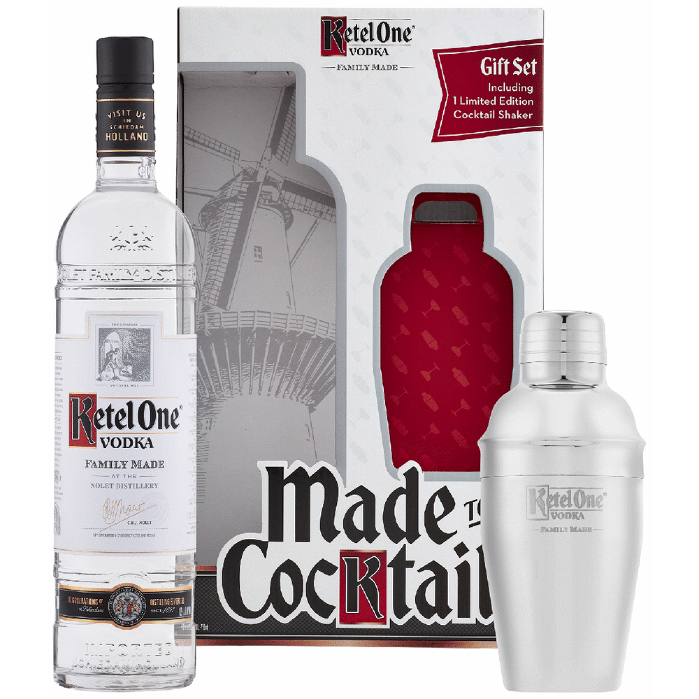 Ketel One with Cocktail Shaker