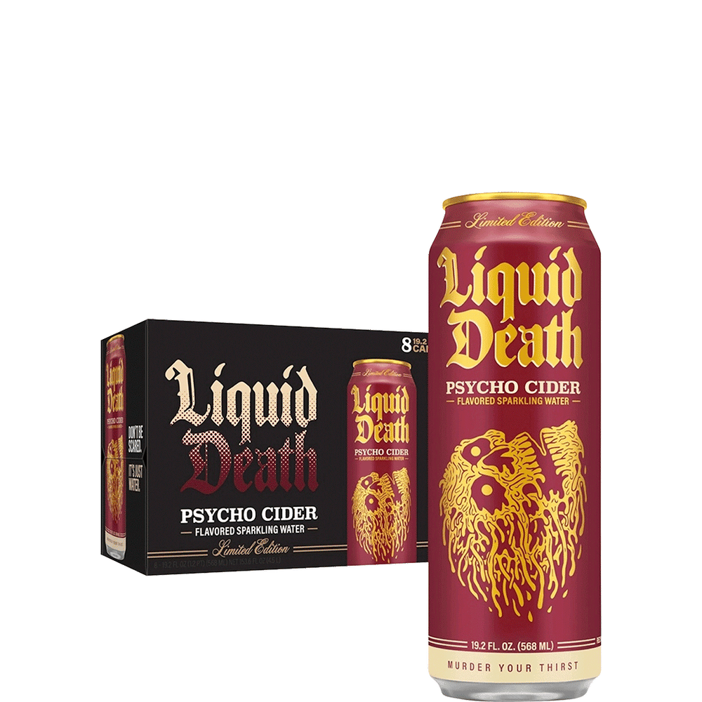Liquid Death Sparkling Psycho Cider