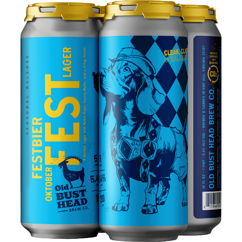Old Bust Head Festbier Oktoberfest Lager