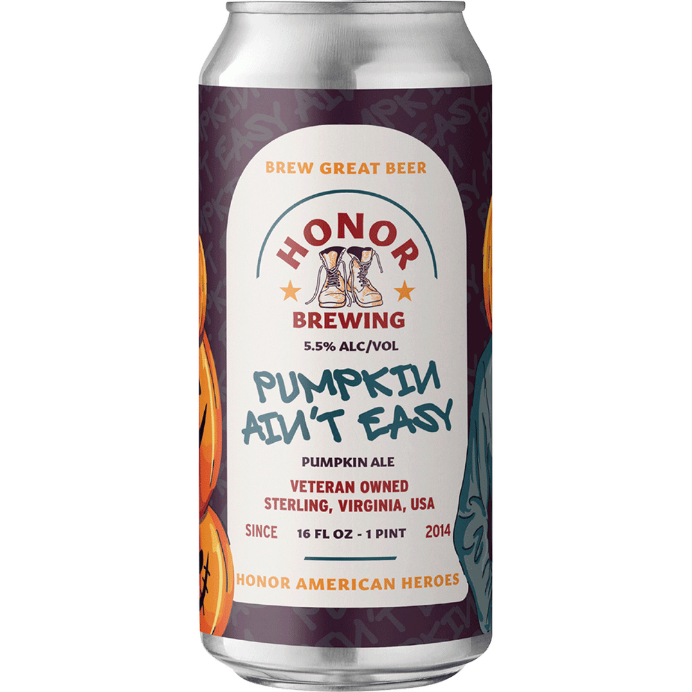 Honor Pumpkin Ain't Easy Pumpkin Ale
