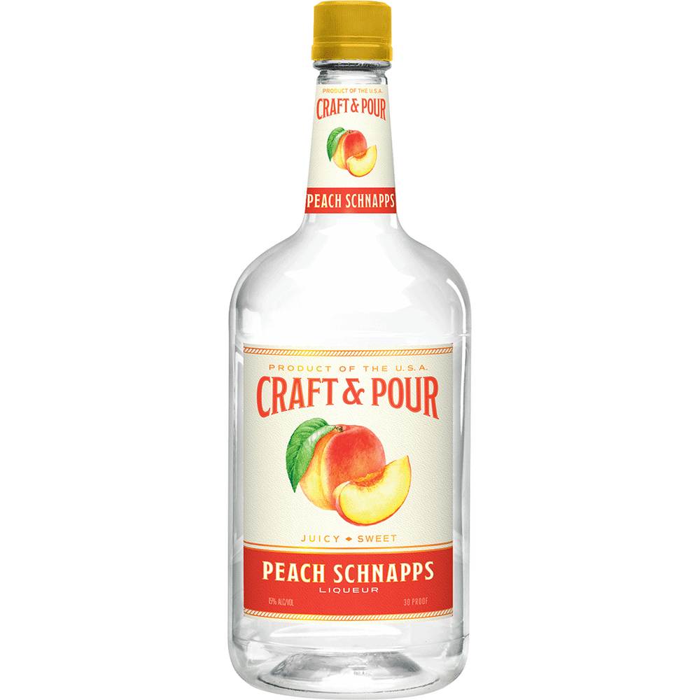 Craft & Pour Peach Schnapps Liqueur