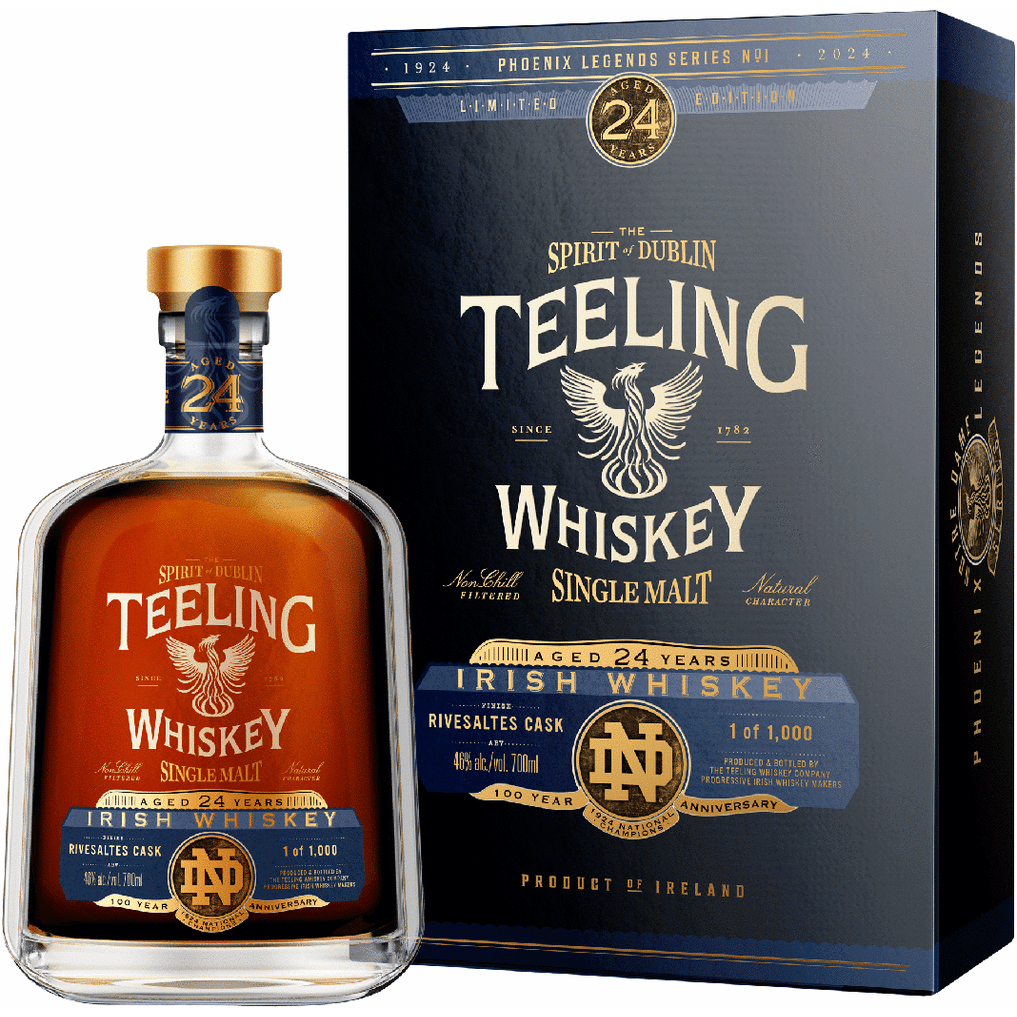 Teeling 24 Yr Single Malt Notre Dame Phoenix Legends Series