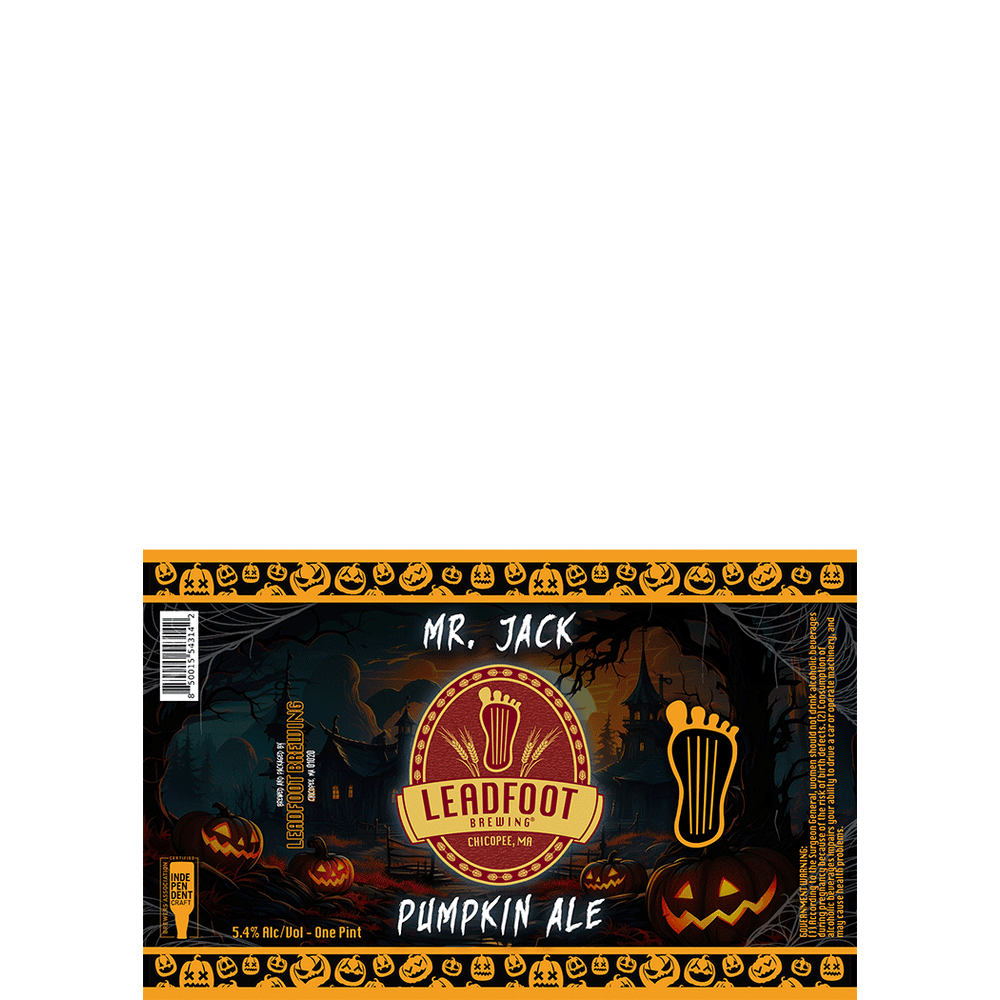 Leadfoot Mr. Jack Pumpkin Ale