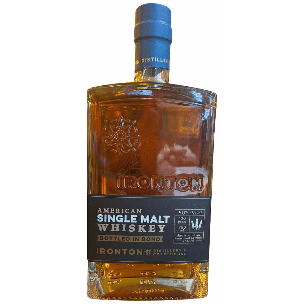 Ironton American Single Malt Whiskey Bottle In Bond
