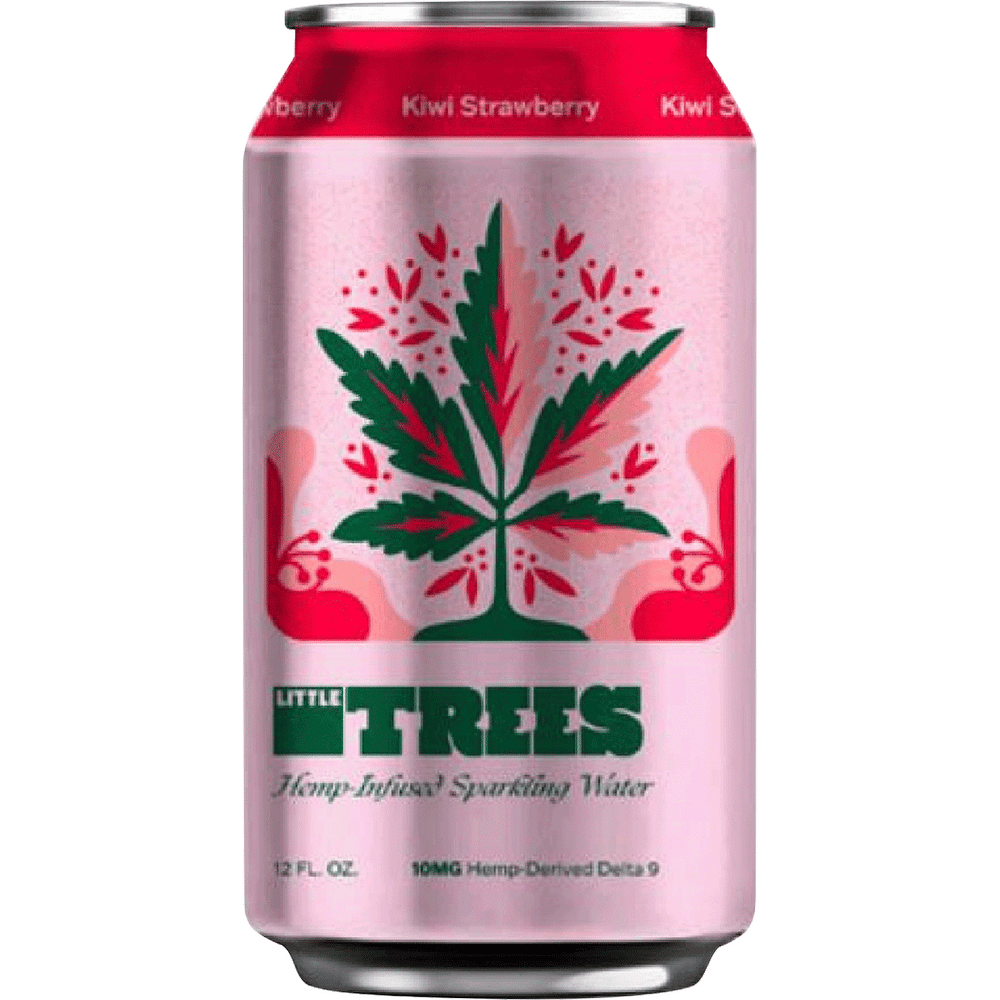 Foothills THC 10mg Lil' Trees Strawberry Kiwi Sparkling Water
