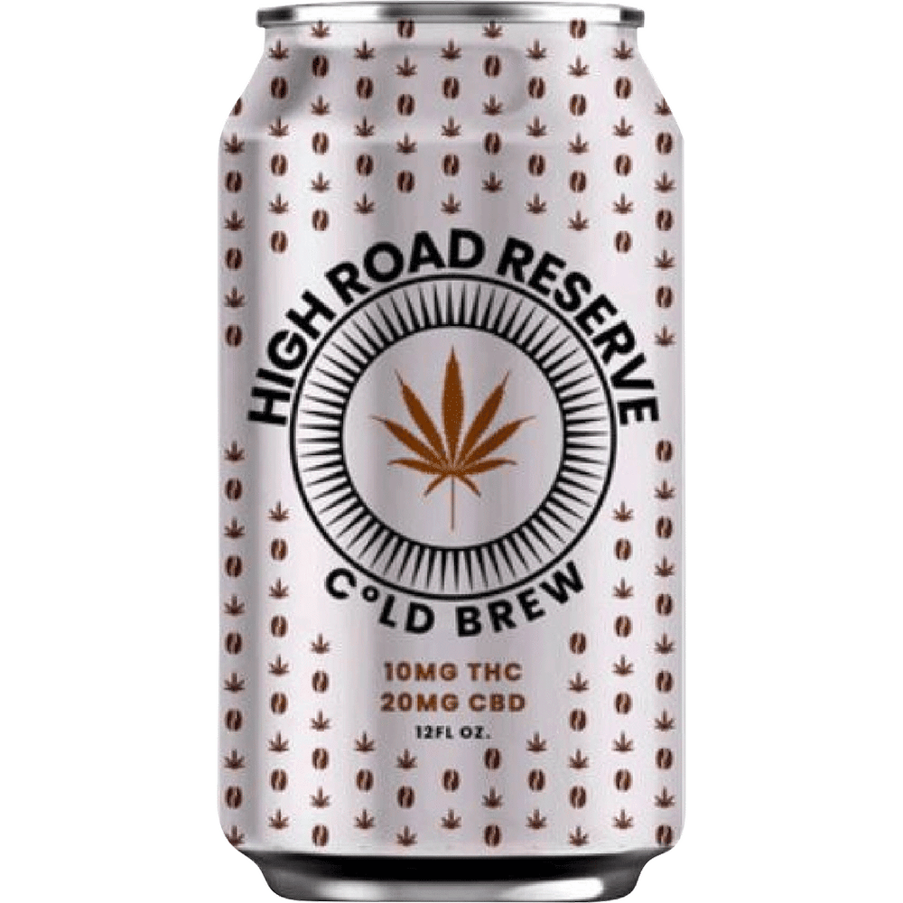 High Road Reserve THC 10mg Cold Brew Coffee