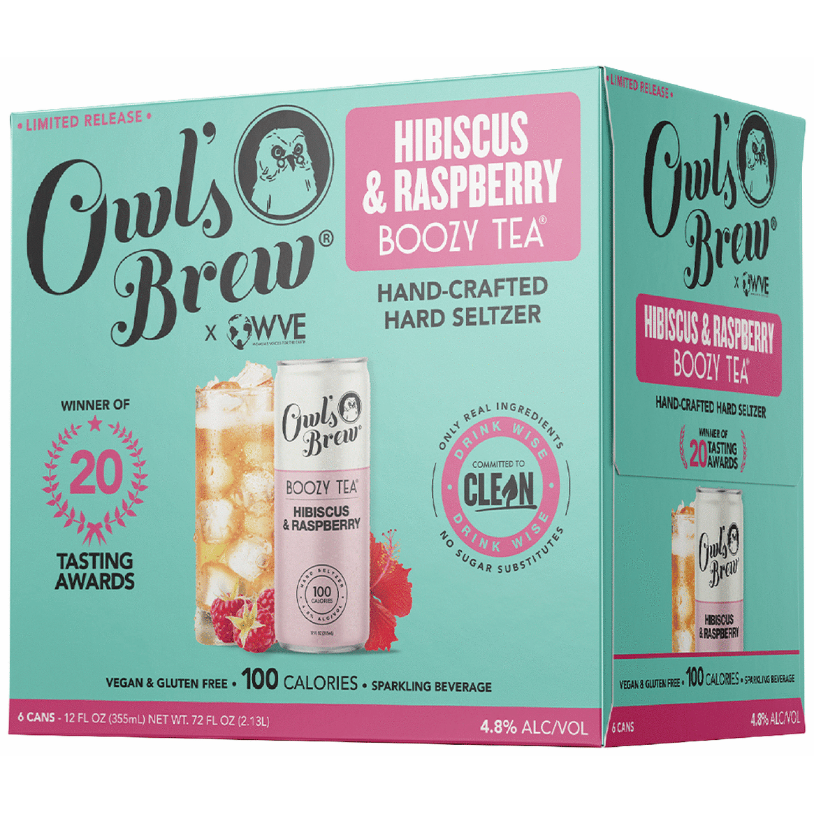 Owl's Brew Hibiscus and Raspberry